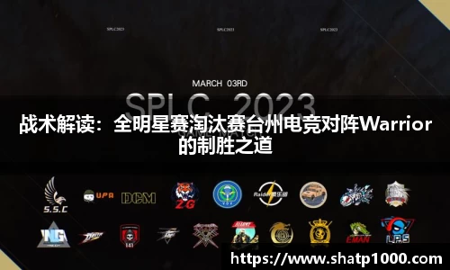 战术解读：全明星赛淘汰赛台州电竞对阵Warrior的制胜之道